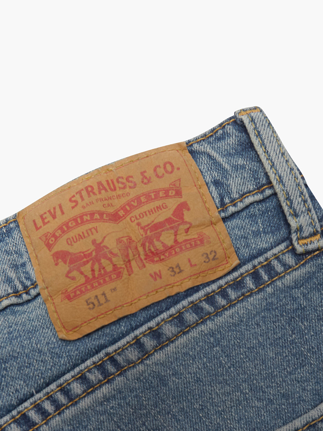 Levi's® 男款 511™ 修身牛仔褲