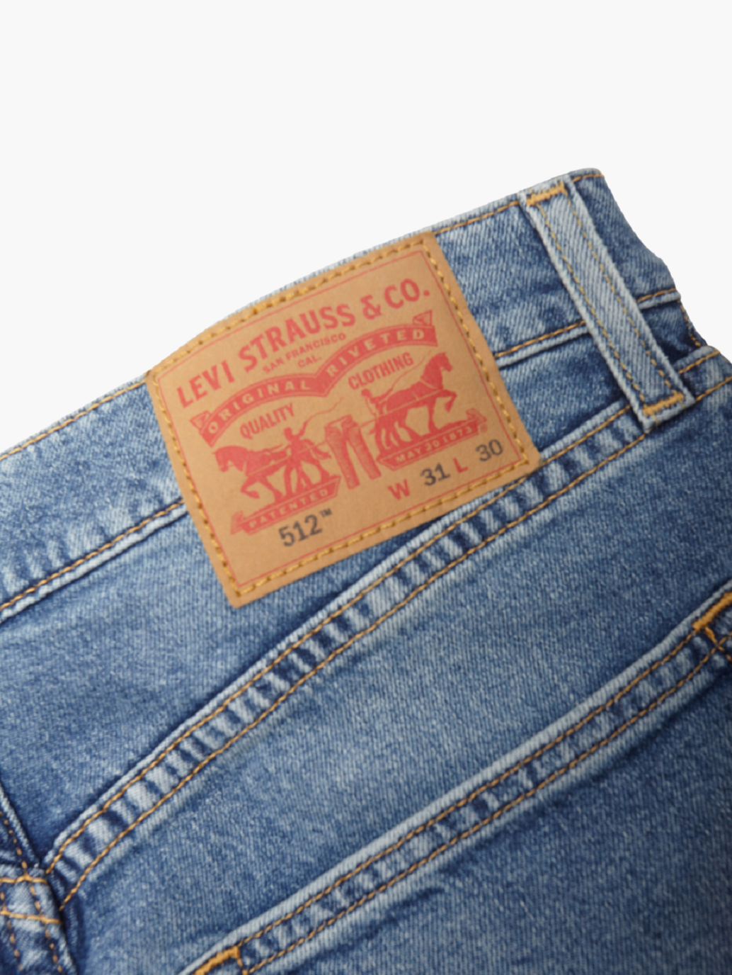 Levi's® 男款 512™ 修身錐形牛仔褲