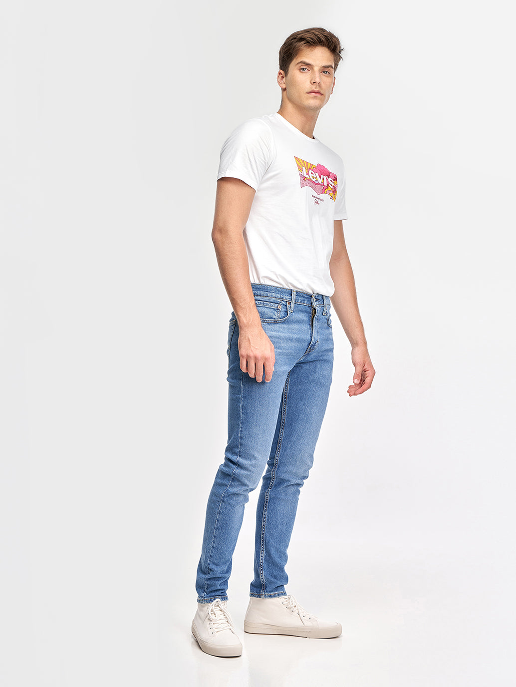 Levi's® 男款 512™ 修身錐形牛仔褲