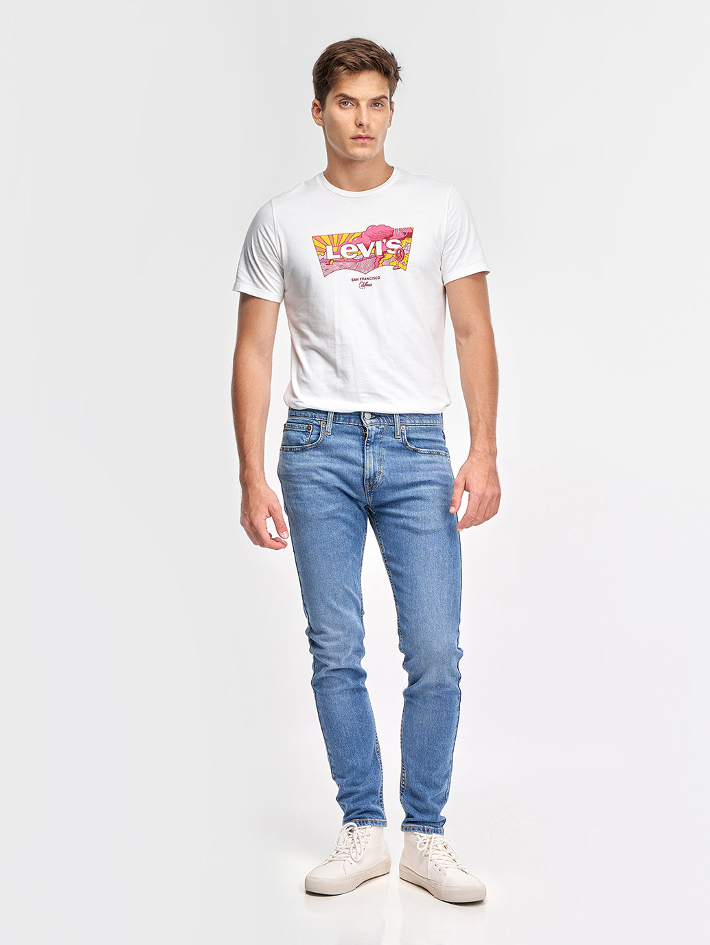 Levi's® 男款 512™ 修身錐形牛仔褲