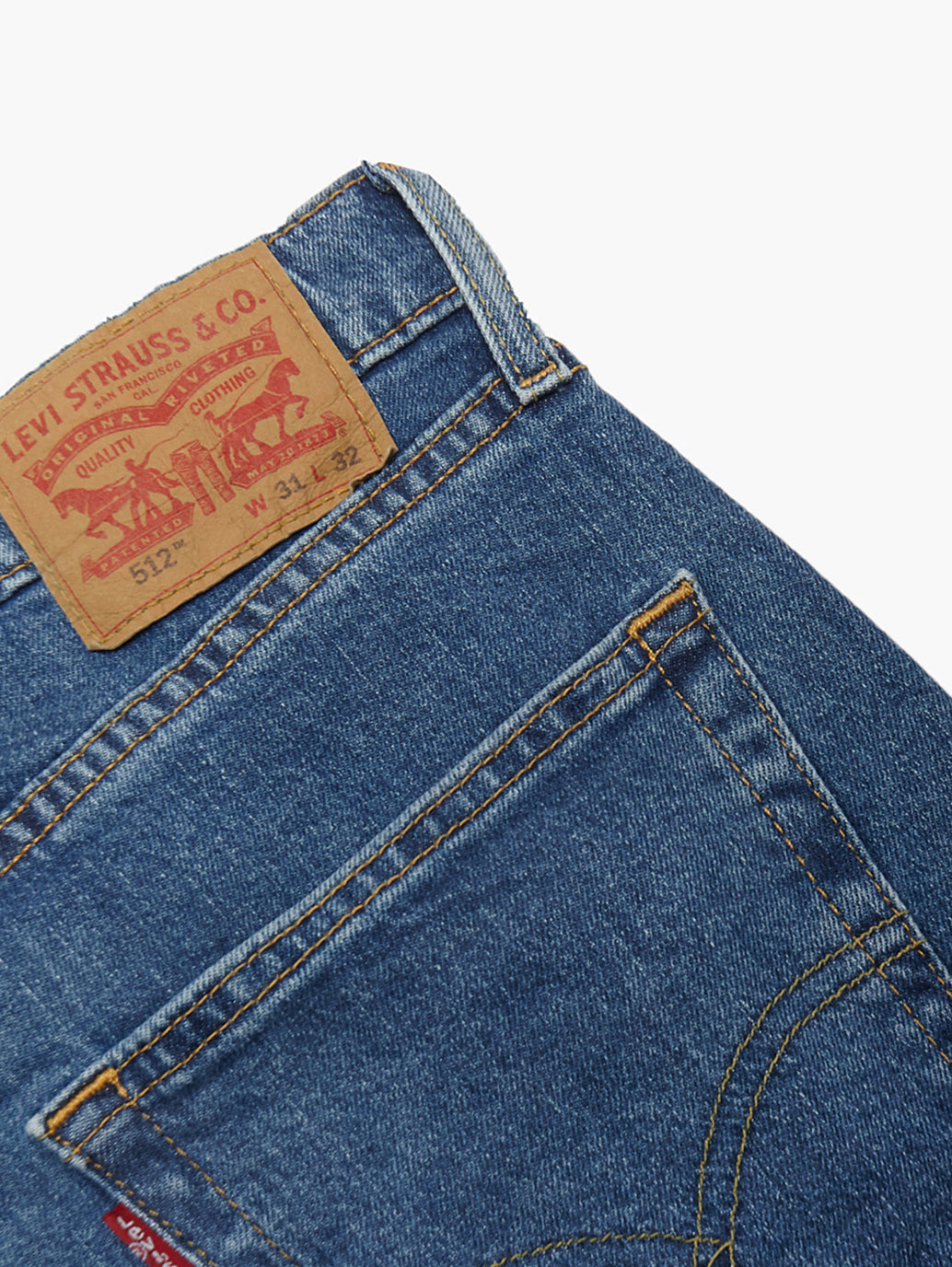 Levi's® 男款 512™ 修身錐形牛仔褲