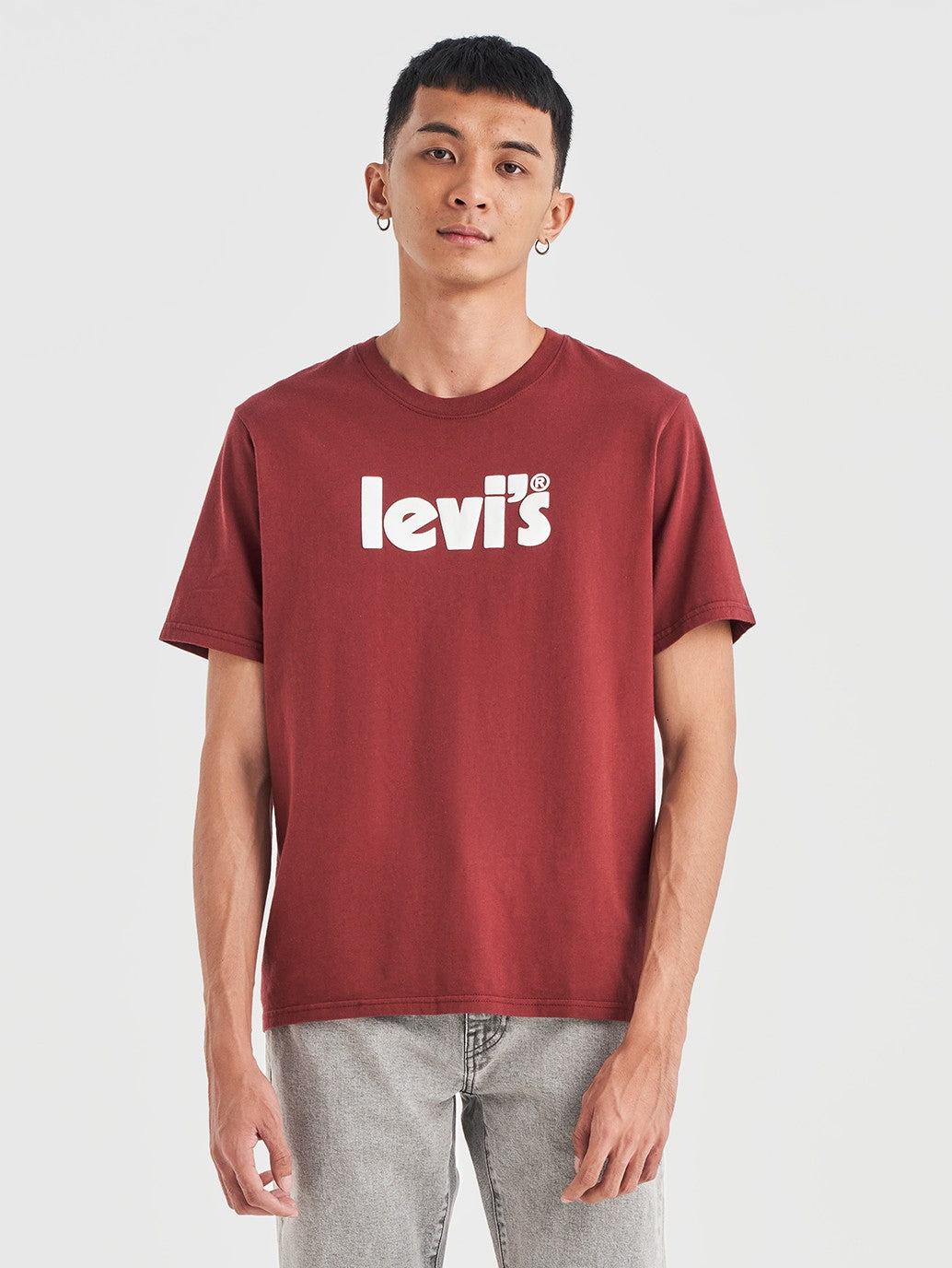 Levi's® 男士休閒短袖圖案 T 卹