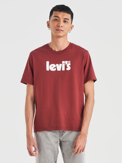Levi's® 男士休閒短袖圖案 T 卹