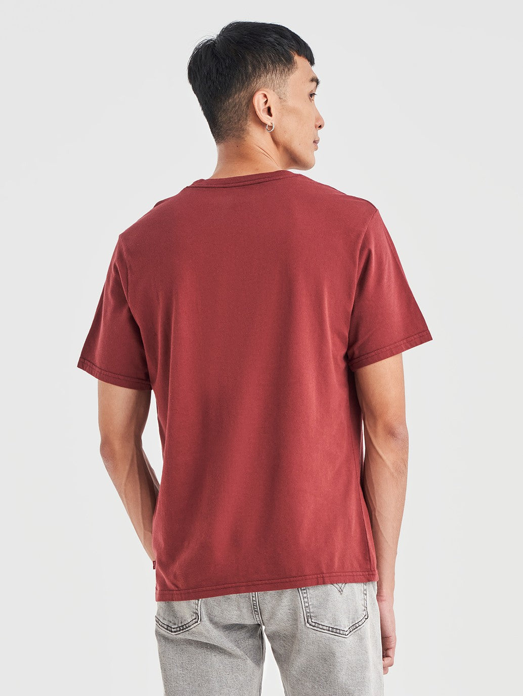 Levi's® 男士休閒短袖圖案 T 卹