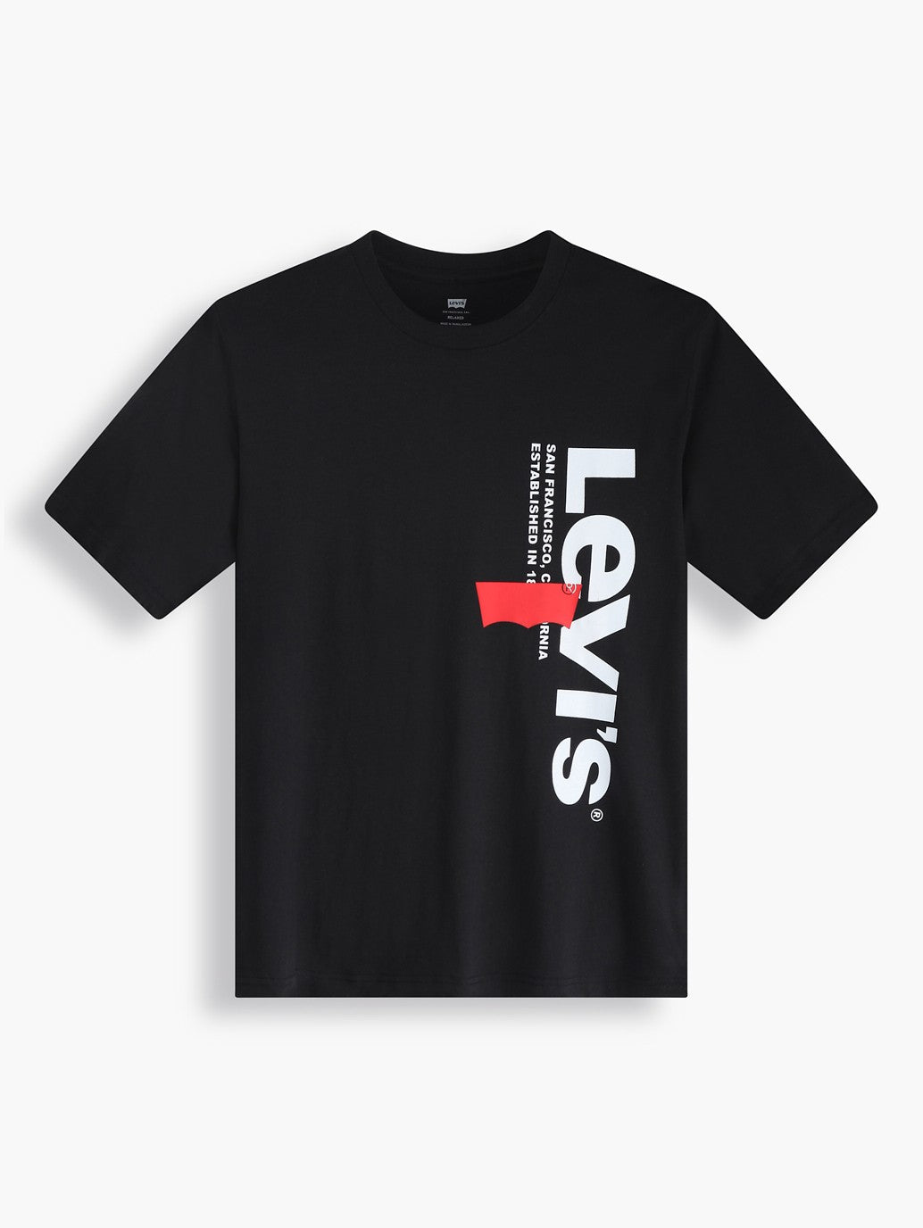 Levi's® 男士休閒短袖圖案 T 卹