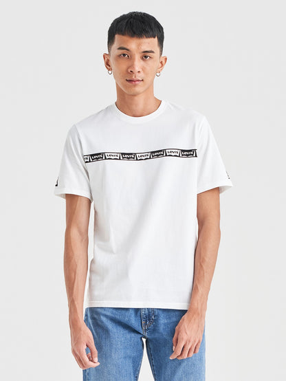 Levi's® 男士休閒短袖圖案 T 卹