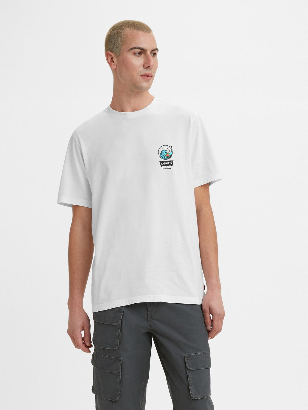 Levi's® 男士寬鬆短袖 T 卹
