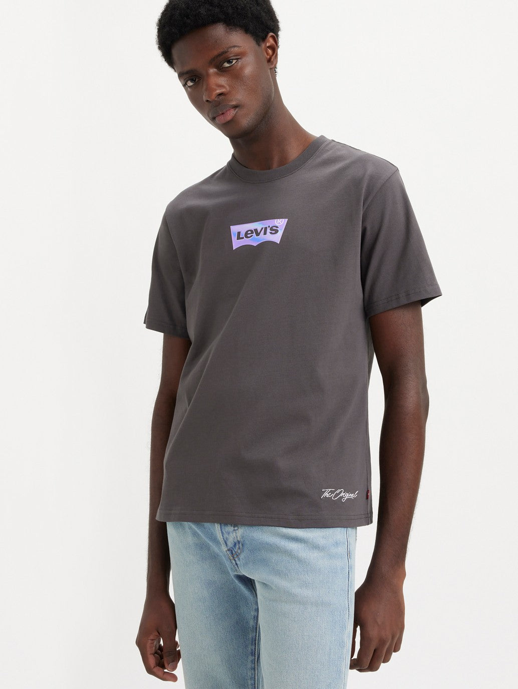 Levi's® 男士寬鬆短袖圖案 T 卹