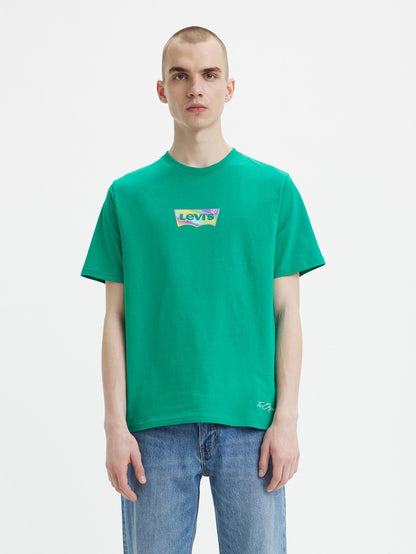 Levi's® 男士寬鬆短袖圖案 T 卹