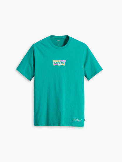 Levi's® 男士寬鬆短袖圖案 T 卹