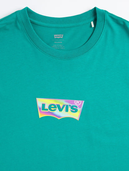Levi's® 男士寬鬆短袖圖案 T 卹