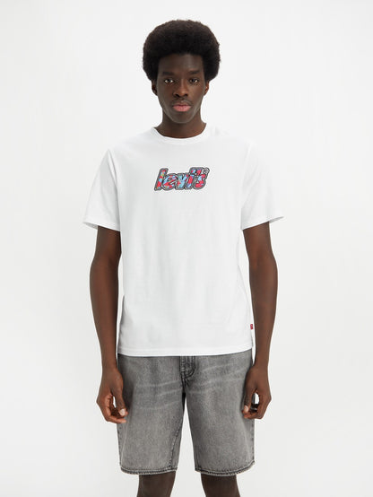 Levi's® 男士寬鬆短袖圖案 T 卹