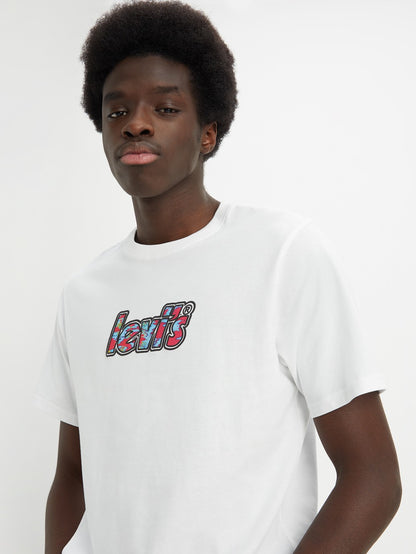 Levi's® 男士寬鬆短袖圖案 T 卹