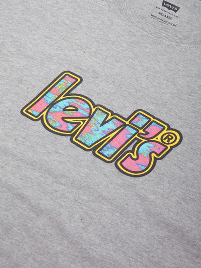 Levi's® 男士寬鬆短袖圖案 T 卹