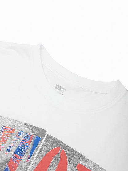 Levi's® 男士寬鬆短袖圖案 T 卹