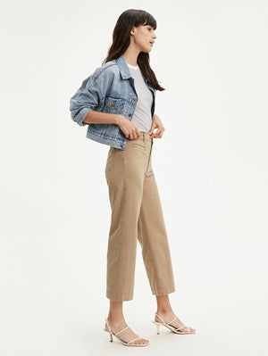Levi's® Ribcage 寬腿九分褲