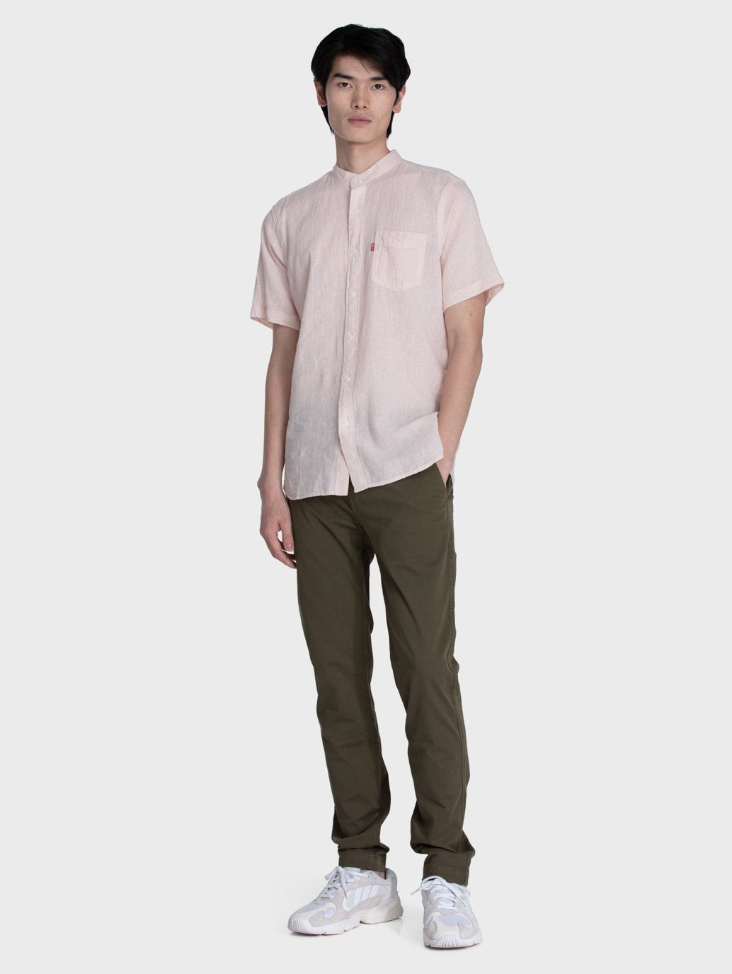 Levi's® SS Mandarin Collar Shirt