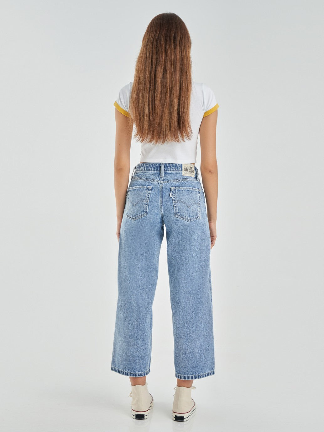 Levi's® SilverTab™ 女用低腰九分牛仔褲