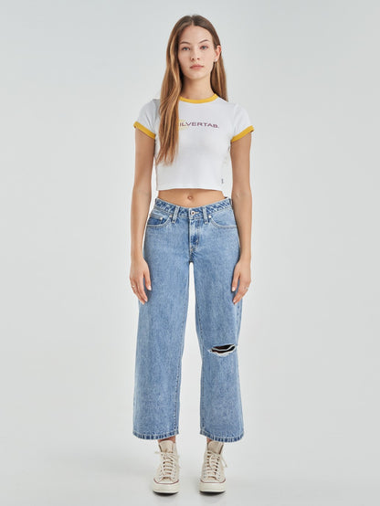 Levi's® SilverTab™ 女用低腰九分牛仔褲