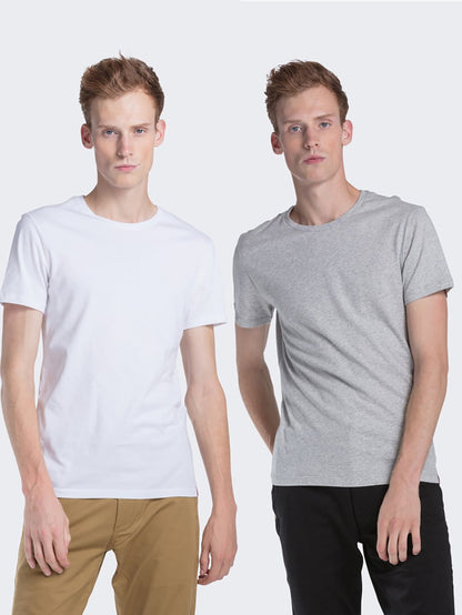 Slim Fit Crewneck Tee (2-Pack)