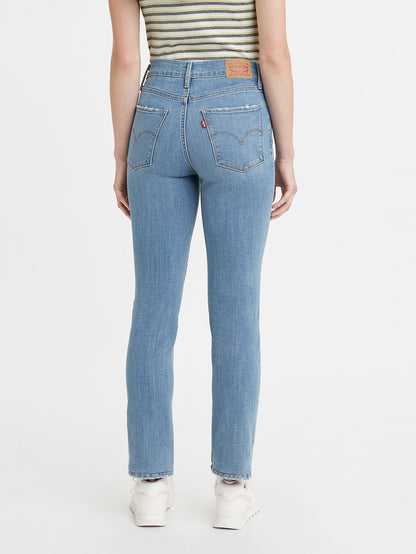 Levi's® 女式 724 高腰直筒牛仔褲