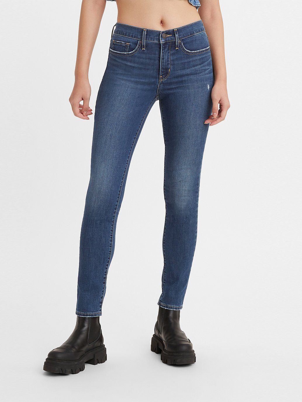 Levi's® 女士 311 塑形緊身牛仔褲