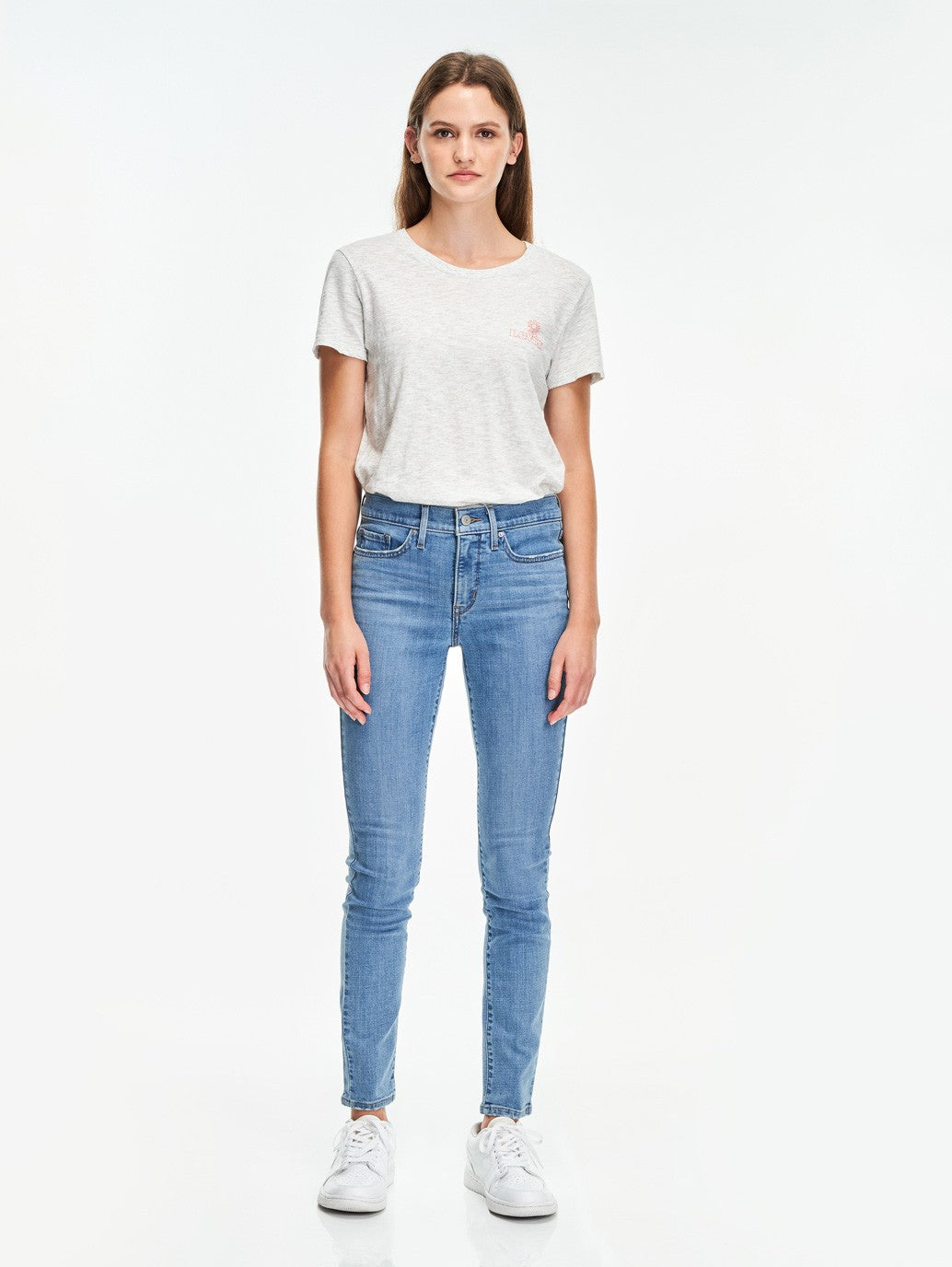 Levi's® 女士 311 塑形緊身牛仔褲