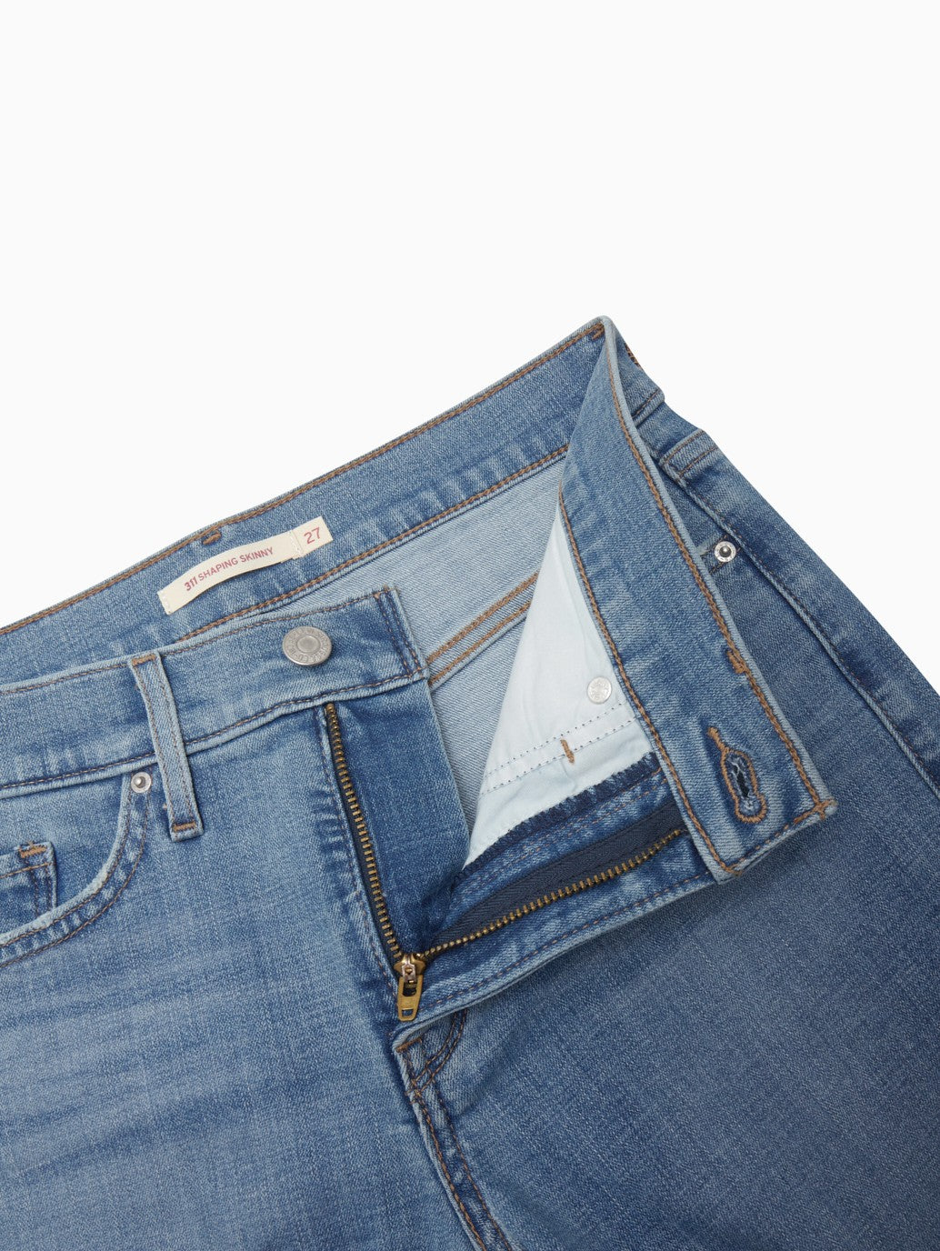 Levi's® 女士 311 塑形緊身牛仔褲