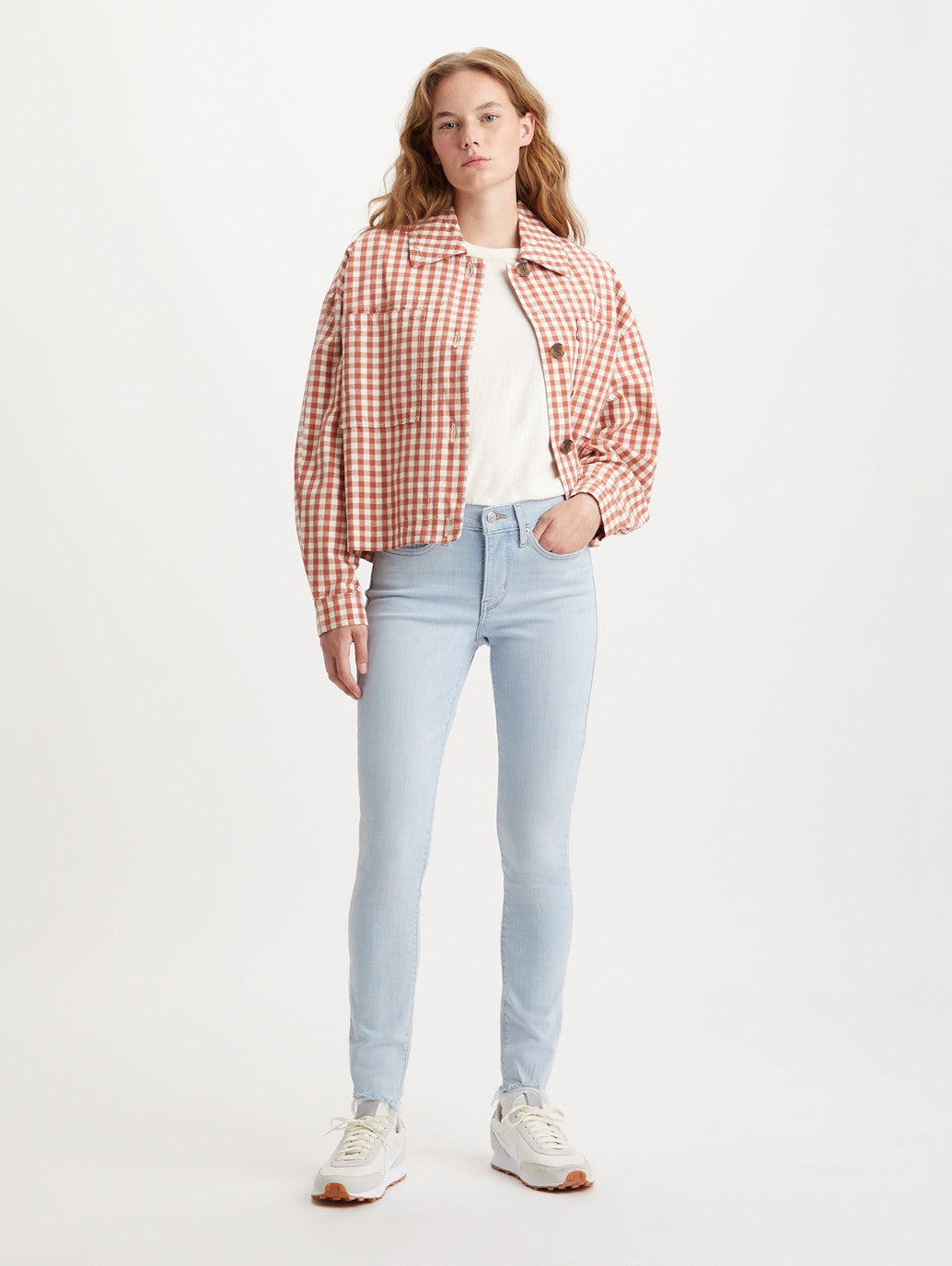 Levi's® 女士 311 塑形緊身牛仔褲