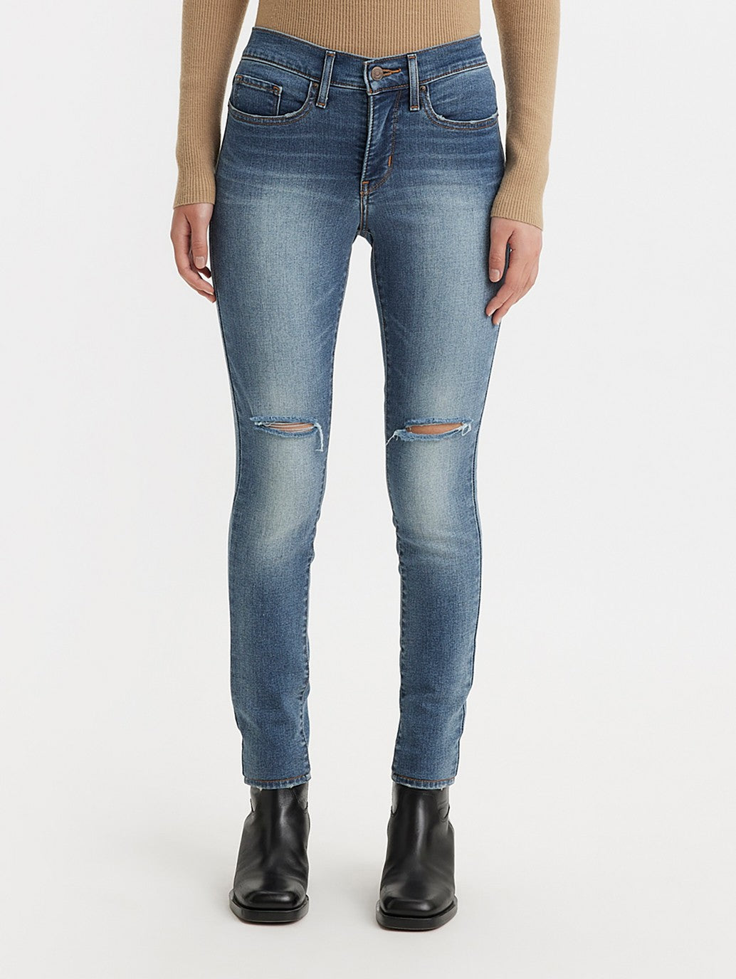 Levi's® 女士 311 塑形緊身牛仔褲