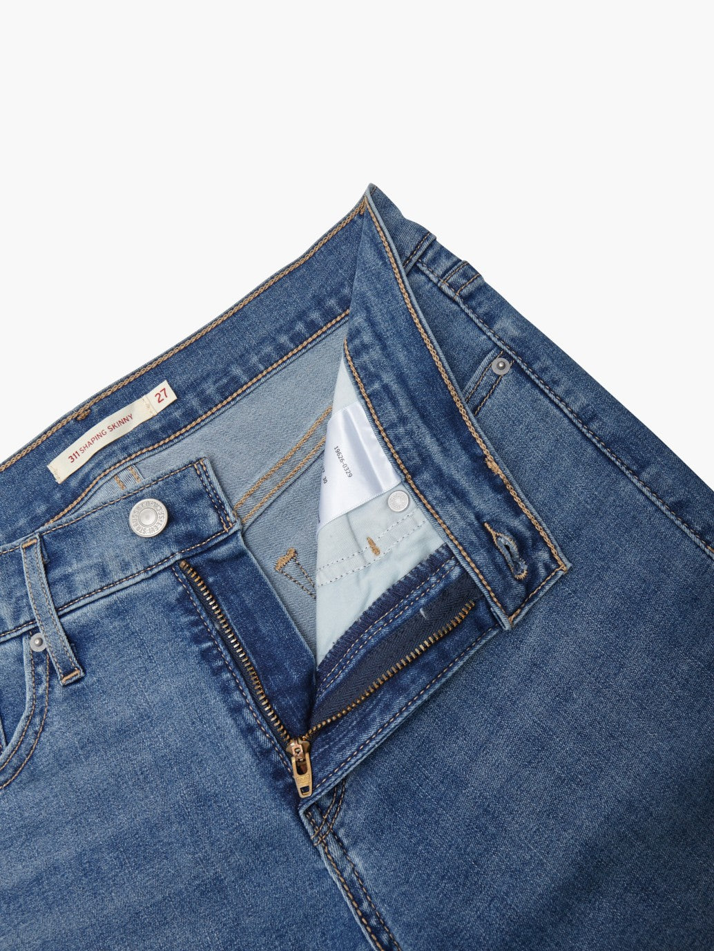 Levi's® 女士 311 塑形緊身牛仔褲