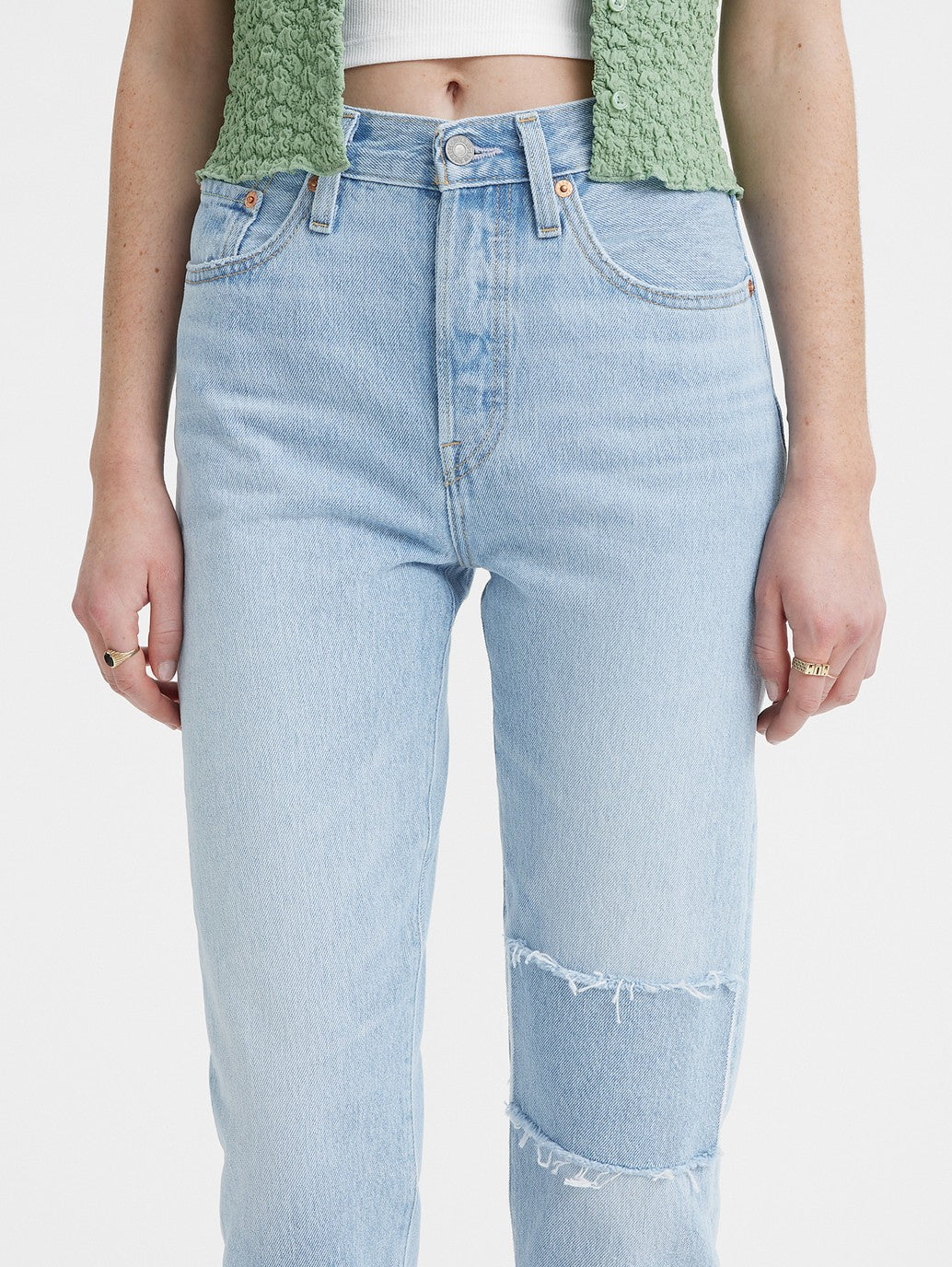 Levi's® 女式 501® Original 九分牛仔褲