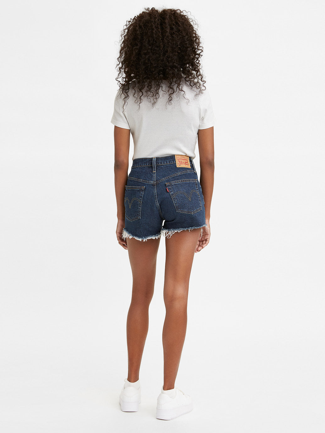 Levi's® 女士 501® Original 高腰牛仔短褲