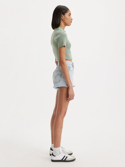 Levi's® 女士 501® Original 高腰牛仔短褲