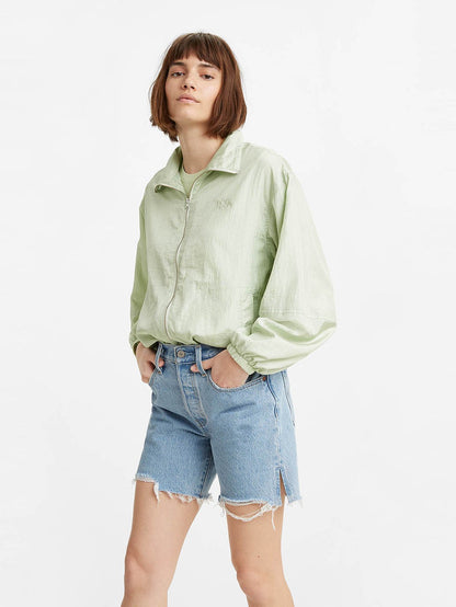 Levi's® 女士 501® Original 高腰中大腿牛仔短褲