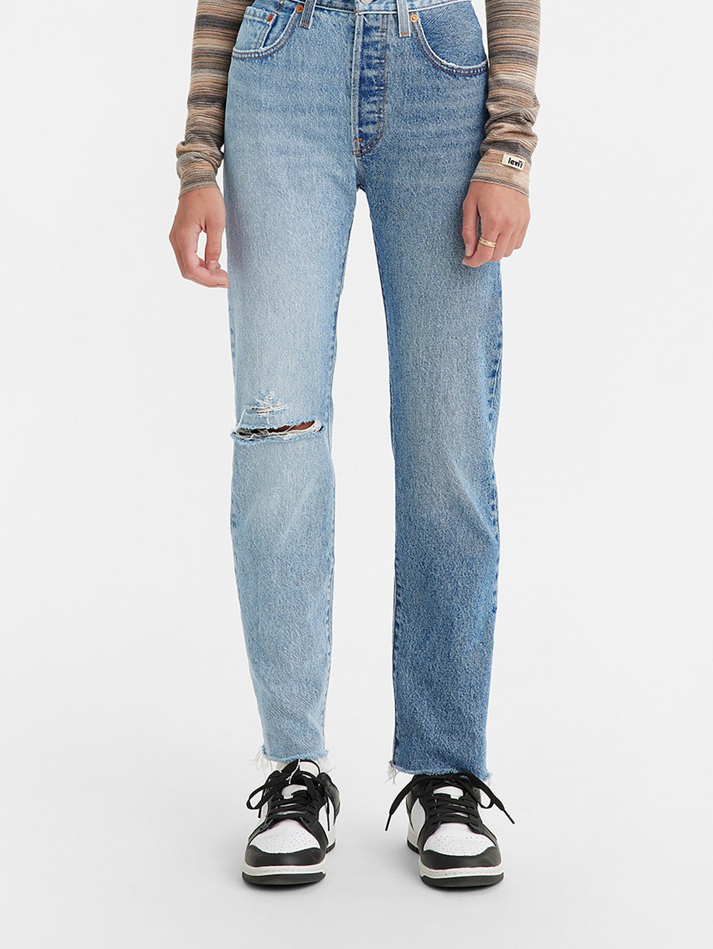 Levi's® 女式 501® Original 雙色牛仔褲