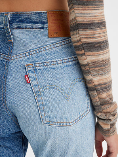 Levi's® 女式 501® Original 雙色牛仔褲