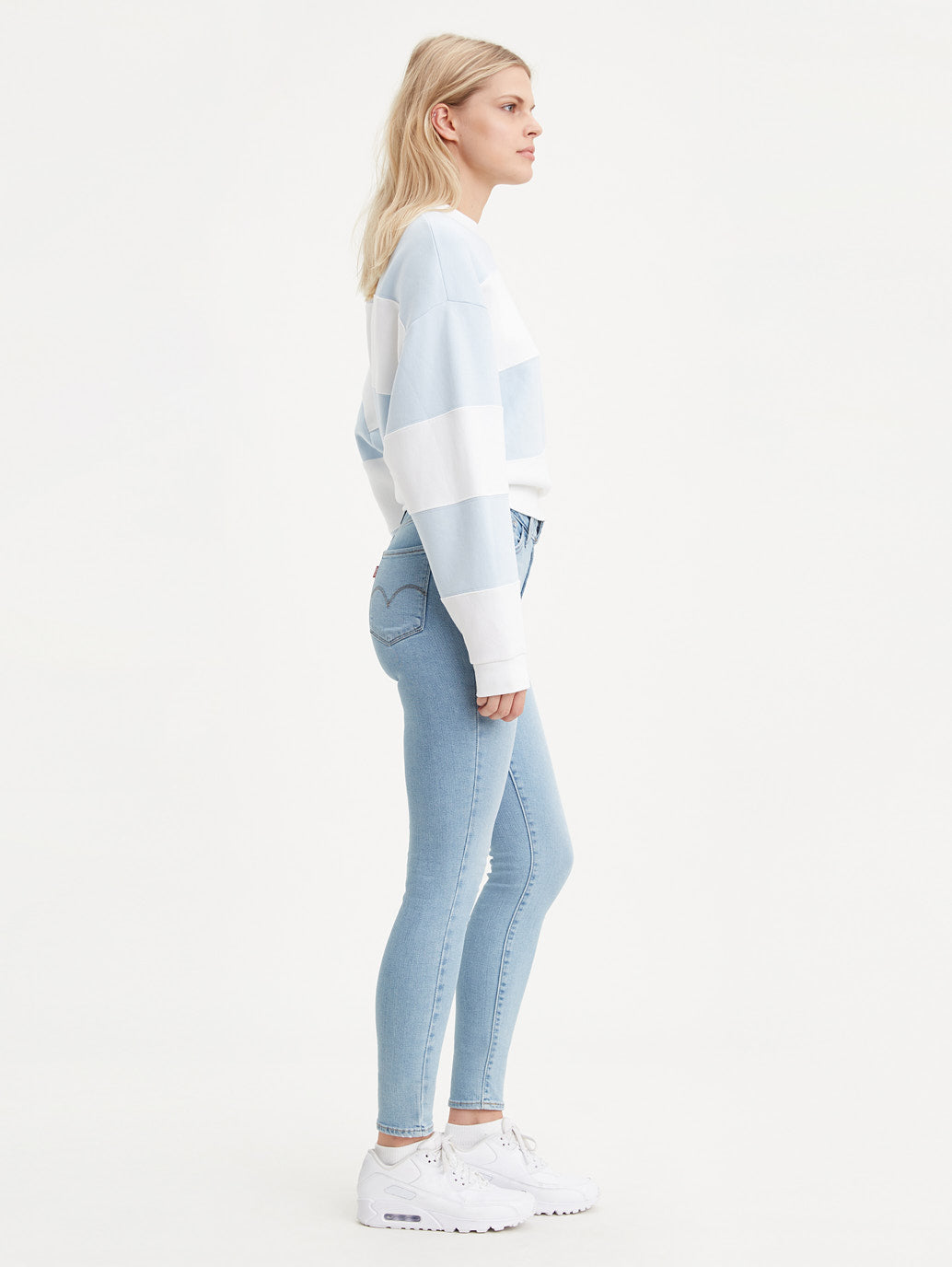Levi's® 女款 721 高腰緊身牛仔褲