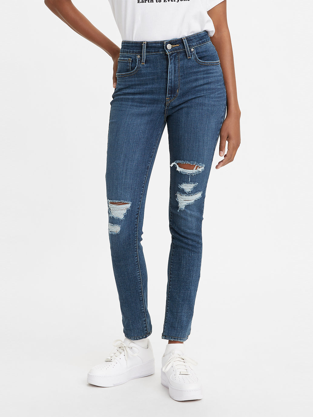 Levi's® 女款 721 高腰緊身牛仔褲