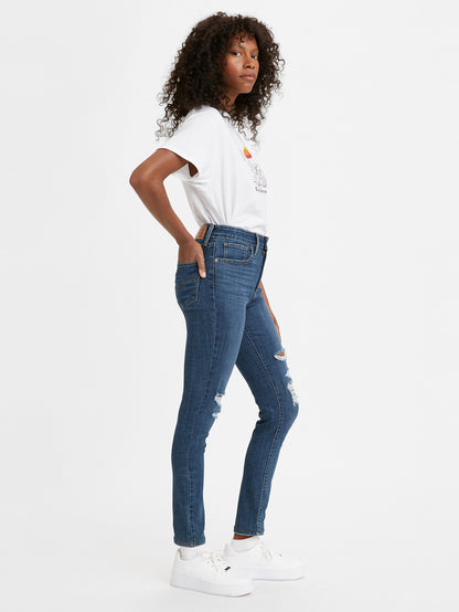 Levi's® 女款 721 高腰緊身牛仔褲