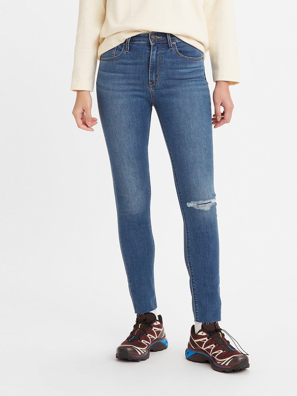 Levi's® 女款 721 高腰緊身牛仔褲