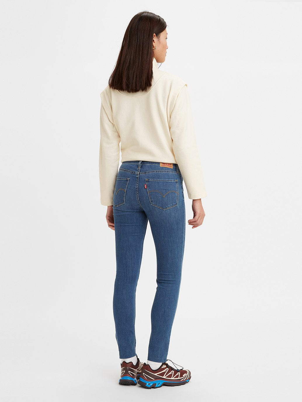 Levi's® 女款 721 高腰緊身牛仔褲