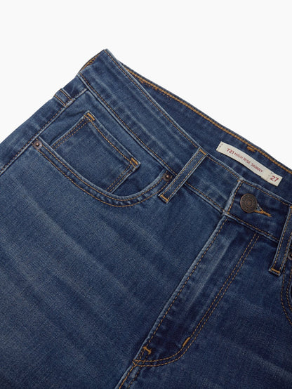 Levi's® 女款 721 高腰緊身牛仔褲