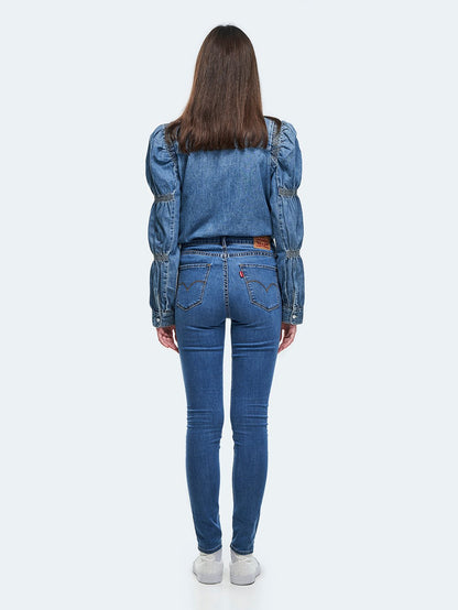 Levi's® 女款 721 高腰緊身牛仔褲