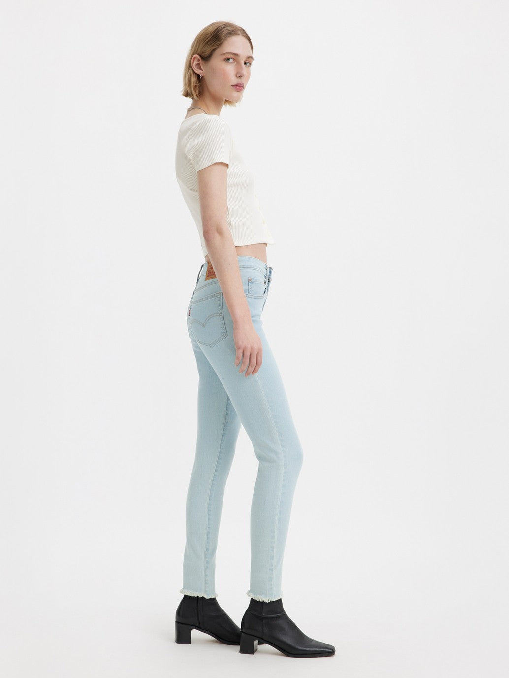 Levi's® 女款 721 高腰緊身牛仔褲