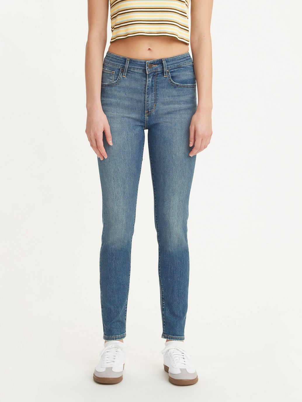 Levi's® 女款 721 高腰緊身牛仔褲