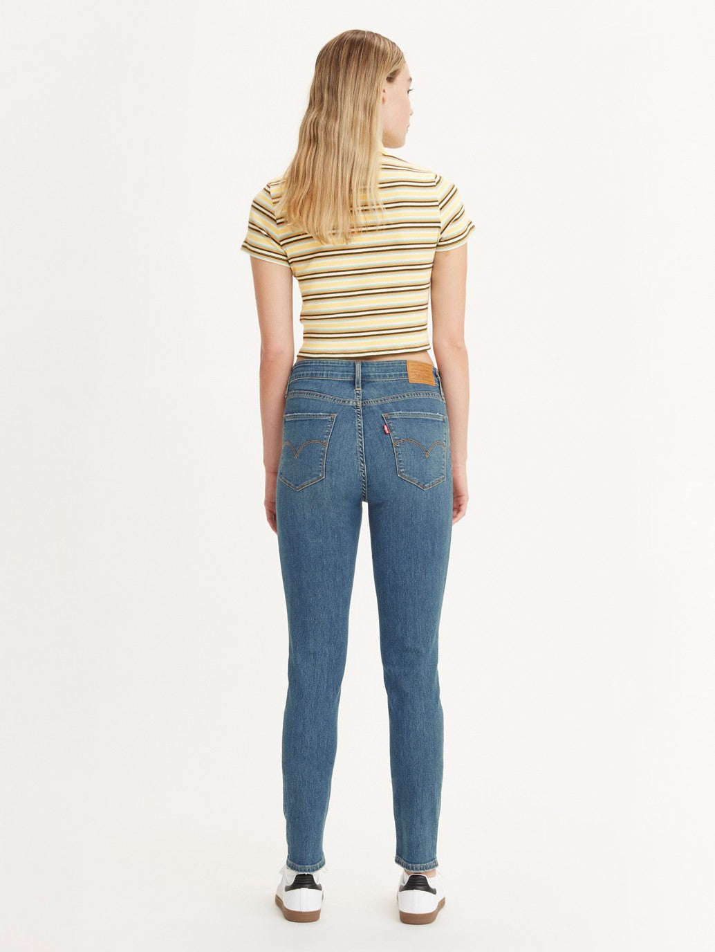 Levi's® 女款 721 高腰緊身牛仔褲