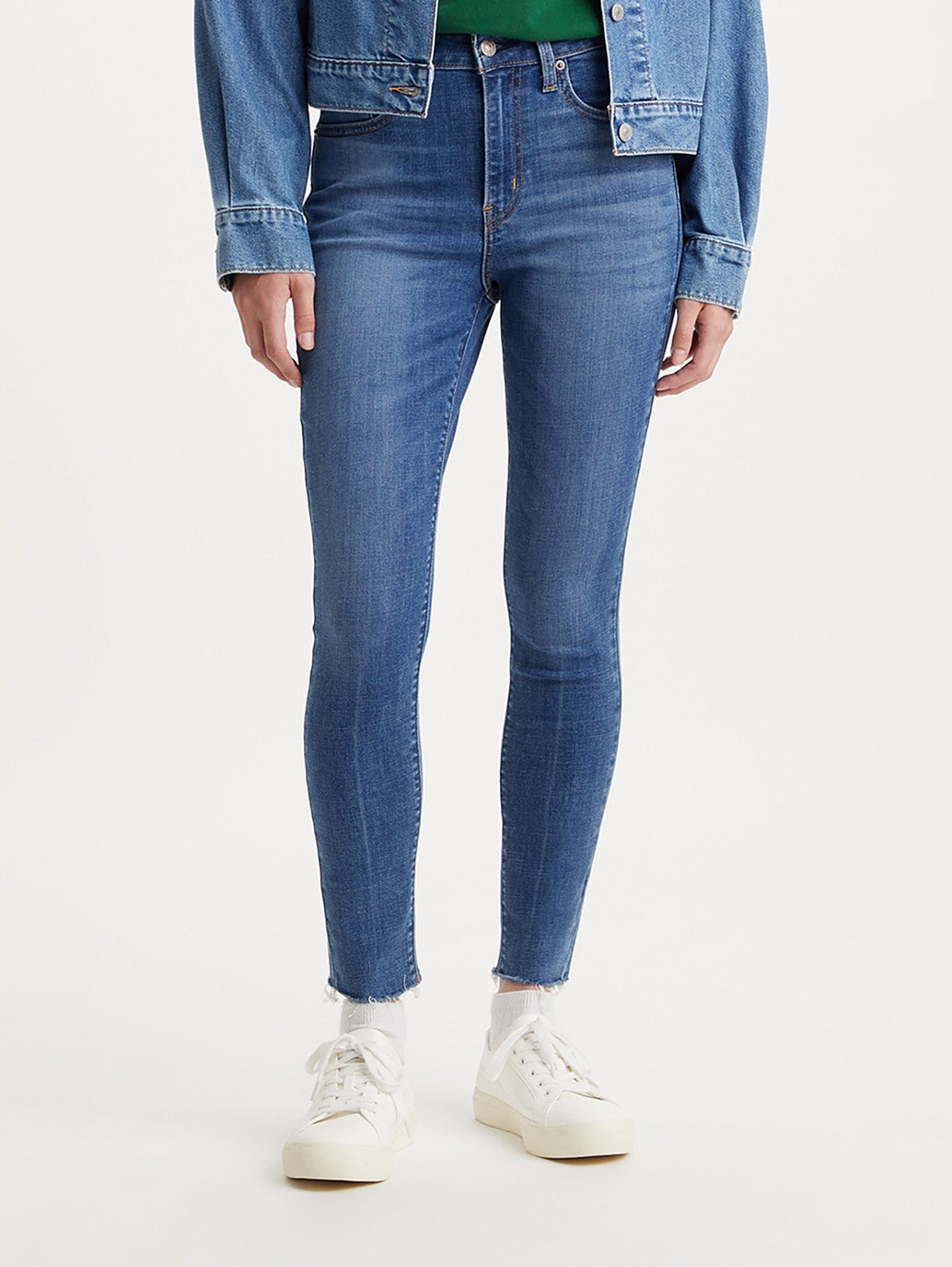 Levi's® 女款 721 高腰緊身牛仔褲