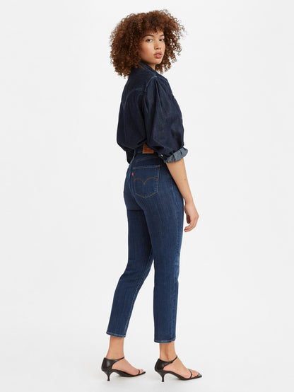 Levi's® 女式 724 高腰直筒九分牛仔褲