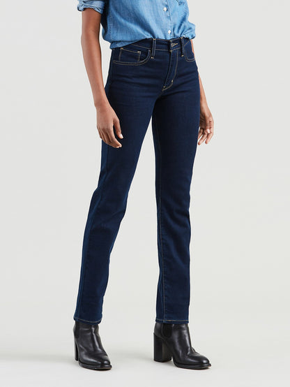 Levi's® 女式 724 高腰直筒牛仔褲